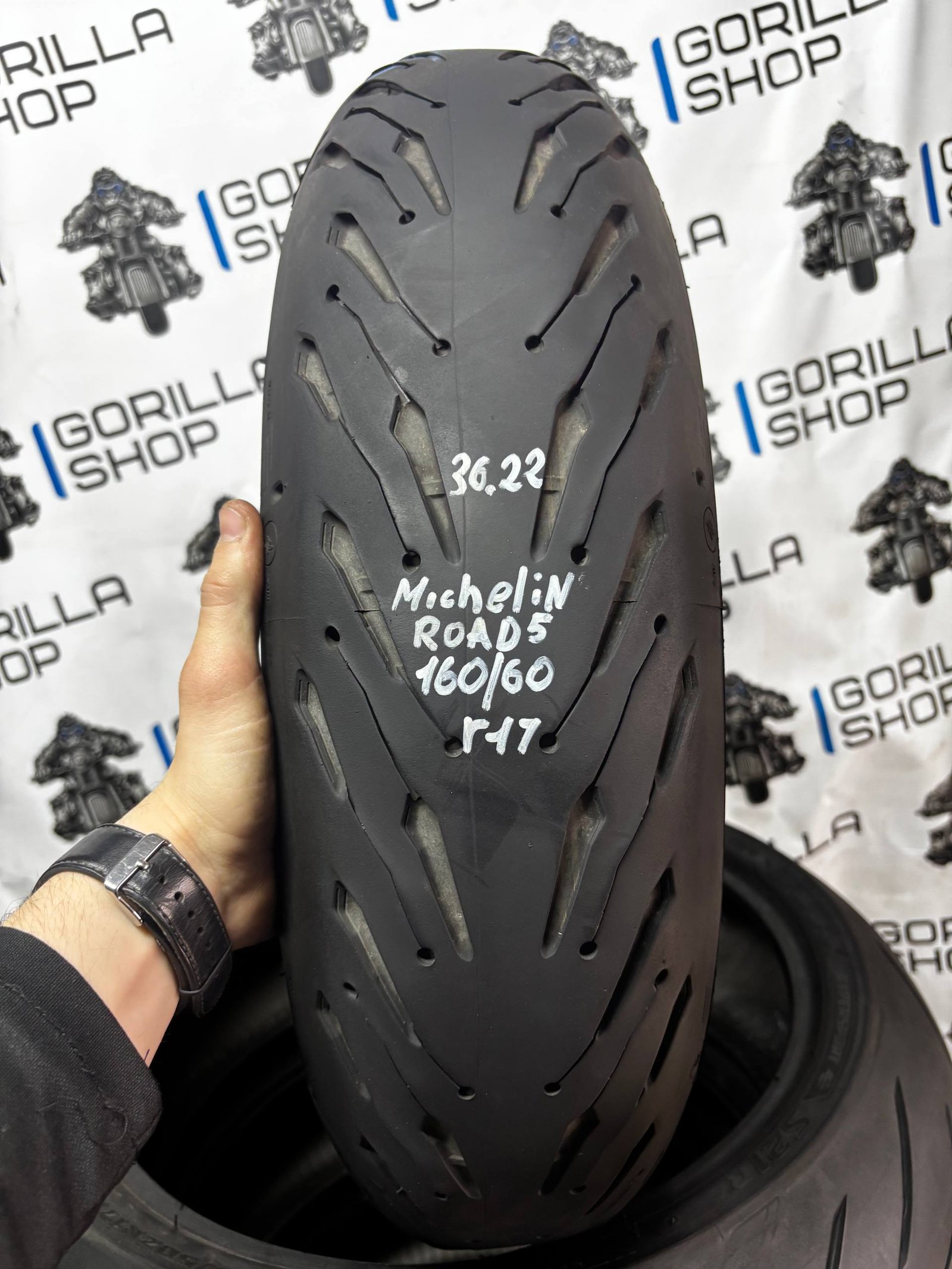 Michelin road 5 160/60 r17